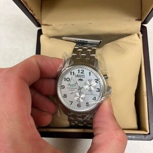 Roots Eco Automatic men’s silver watch ultra rare and new